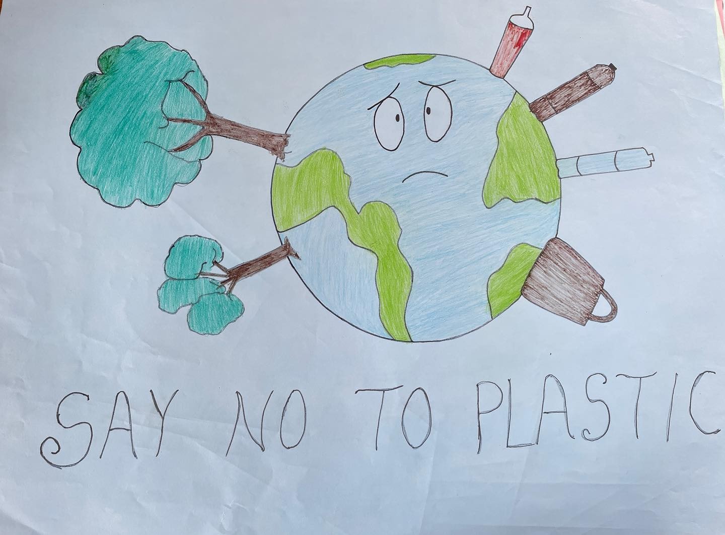 Beat Plastic Pollution, Save Environment... By Madhusudan Cartoonist ,  Designer | Save environment, Plastic pollution, Save
